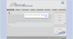 Desktop Screenshot of omneslinguae.it